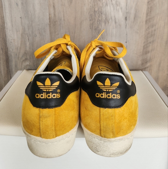 RARE Adidas Gold Suede 80s Superstars - Picture 4 of 16